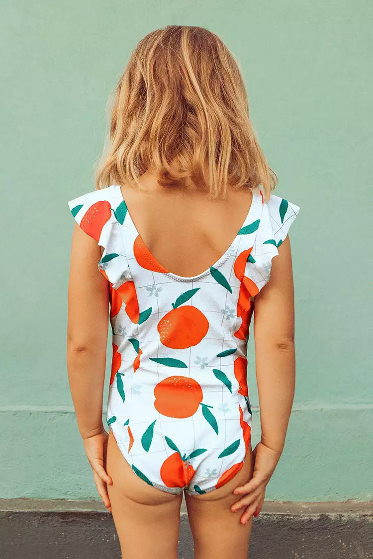 Cupshe Cleo Ruffle One Piece Swimsuit For Toddler Girls And Girls 2 Cupshe Cleo Ruffle One Piece Swimsuit For Toddler Girls And Girls - Image 2