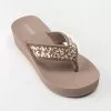 Cupshe Peace Brown Sandals
