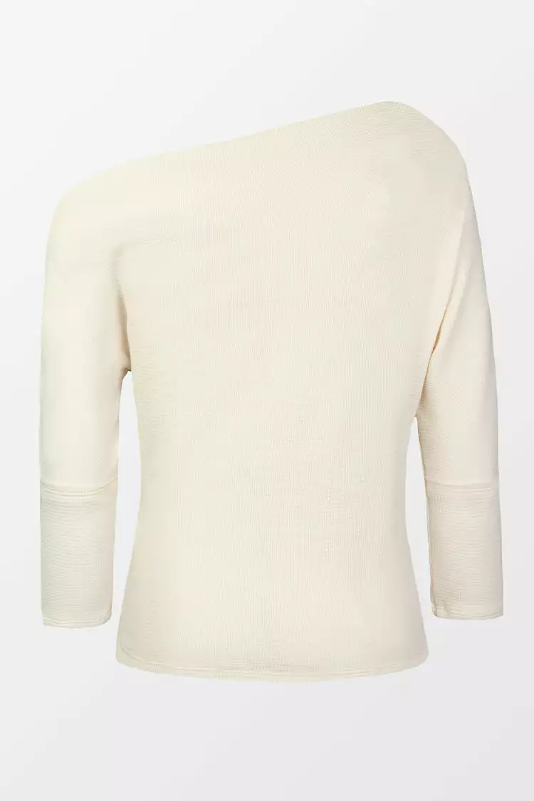 Cupshe Lollie Waffle Pull Over Sweatshirt 2 Cupshe Lollie Waffle Pull Over Sweatshirt - Image 2