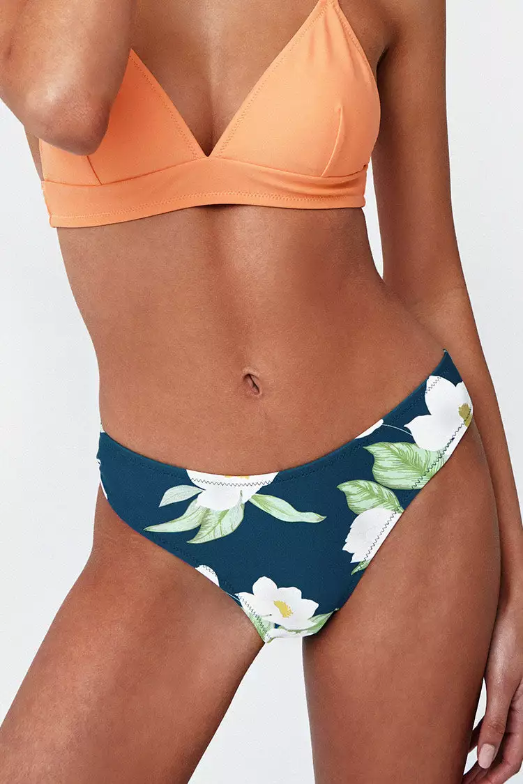 Cupshe Floral Low Waisted Bikini Bottom 1 Cupshe Floral Low Waisted Bikini Bottom