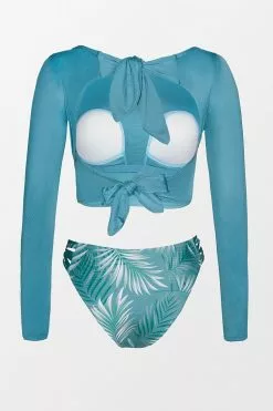Cupshe Justine Tropical Back Knot Long Sleeve Tankini 7 Cupshe Justine Tropical Back Knot Long Sleeve Tankini -Deals Cupshe Store 2 6fbdf850 5132 4603 be86 db23b68f56b3