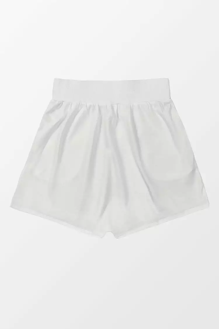 Cupshe Della Tie Dye Elastic Waisted Sweat Shorts 4 Cupshe Della Tie Dye Elastic Waisted Sweat Shorts - Image 4