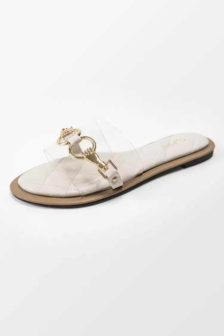 Cupshe Luxe Ring Linked Slide Sandals 2 Cupshe Luxe Ring Linked Slide Sandals - Image 2
