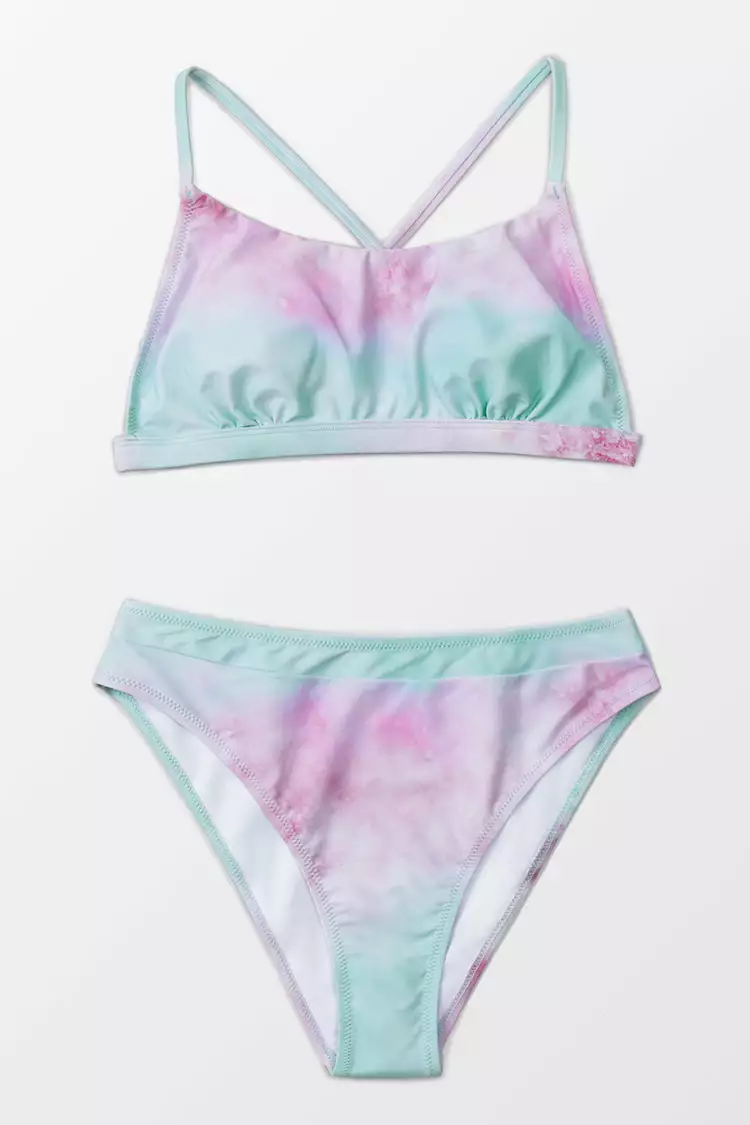 Cupshe Tie-Dye High Waisted Bikini 4 Cupshe Tie-Dye High Waisted Bikini - Image 4