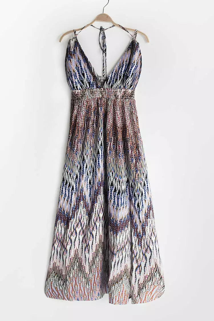 Cupshe Boho Plunging V-Neck Dress 4 Cupshe Boho Plunging V-Neck Dress - Image 4