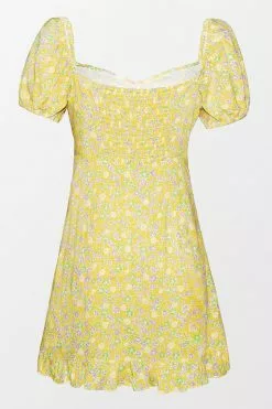 Cupshe Alianna Yellow Ditsy Puff Sleeve Dress 8 Cupshe Alianna Yellow Ditsy Puff Sleeve Dress -Deals Cupshe Store 2 8c4fb269 358a 418f aa9e 650b5f41a6d2