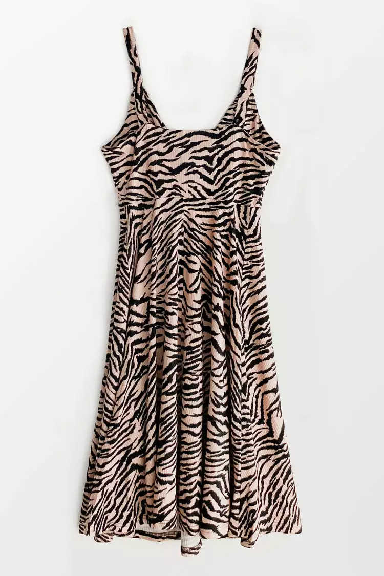 Cupshe On The Prowl Knotted Midi Dress 2 Cupshe On The Prowl Knotted Midi Dress - Image 2