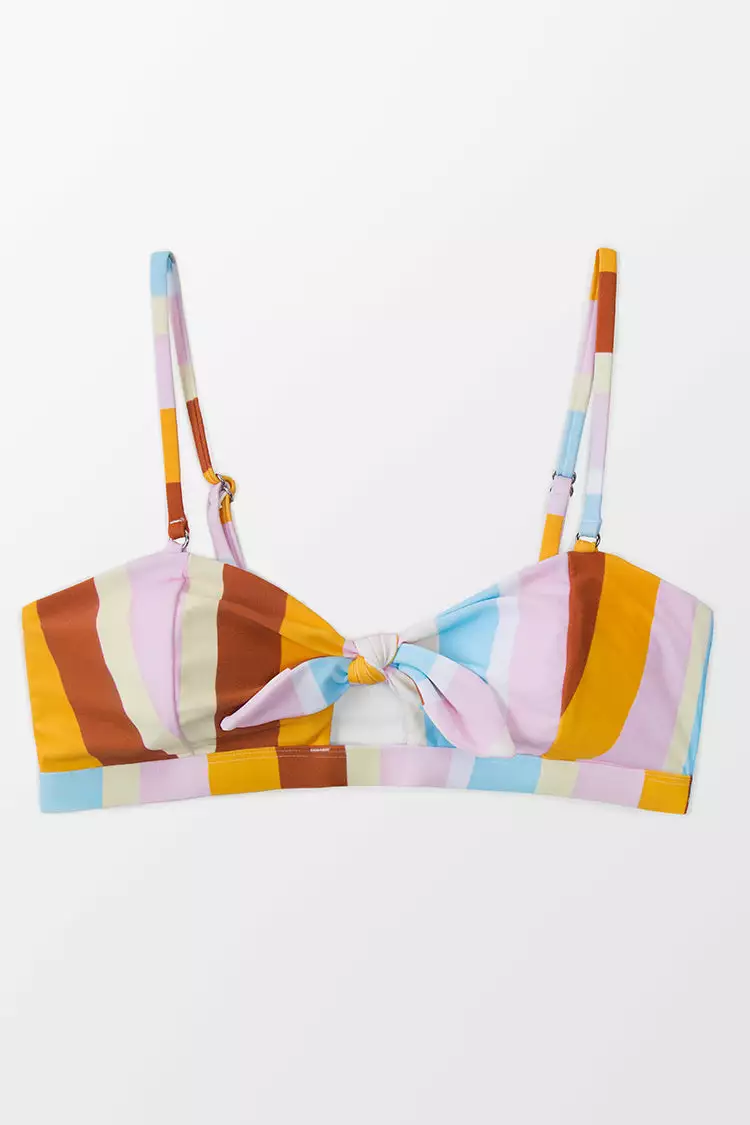Cupshe Margaret Striped Bikini Top 3 Cupshe Margaret Striped Bikini Top - Image 3
