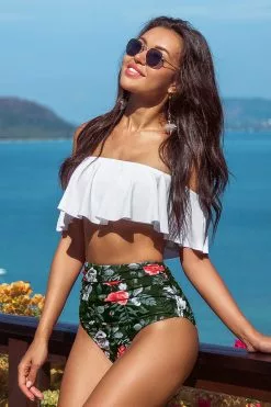 Cupshe Red Floral High-Waisted Bikini Bottom 12 Cupshe Red Floral High-Waisted Bikini Bottom -Deals Cupshe Store 2 999e5125 b0ea 4a02 bb0a 53b9e738f31c