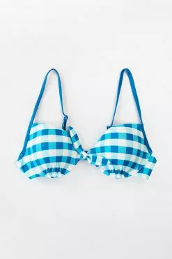 Cupshe Blue And White Plaid Knotted Bikini Top 12 Cupshe Blue And White Plaid Knotted Bikini Top -Deals Cupshe Store 2 9db77fcc 8ad0 40a4 84c8 22f63cb85318