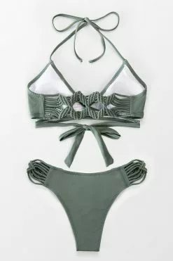 Cupshe Dusty Green Strappy Wrap Bikini 9 Cupshe Dusty Green Strappy Wrap Bikini -Deals Cupshe Store 2 b06ee310 09e7 4167 ac53 37f164e8ae38