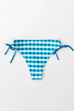 Cupshe Blue And White Plaid Side Drawstring Bikini Bottom 11 Cupshe Blue And White Plaid Side Drawstring Bikini Bottom -Deals Cupshe Store 2 b4c2015e 0ad2 4ccc 91e2 a1b0d8e2f18a