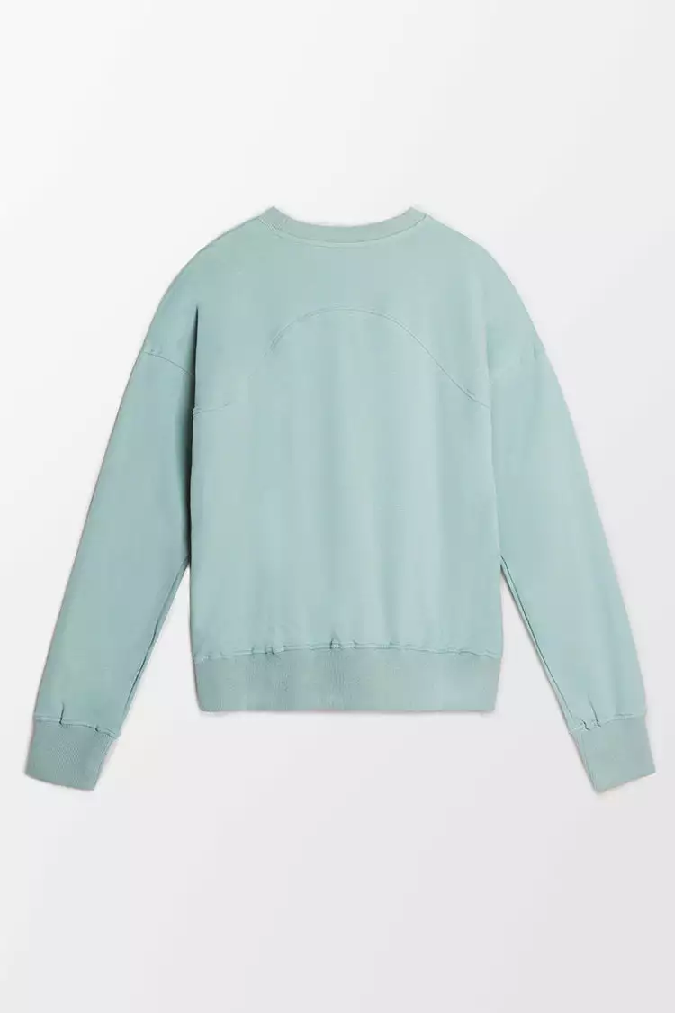 Cupshe Flamenco Round Neck Long Sleeve Sweatshirt 5 Cupshe Flamenco Round Neck Long Sleeve Sweatshirt - Image 5