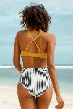 Cupshe Striped High Waisted Bikini Bottom 11 Cupshe Striped High Waisted Bikini Bottom -Deals Cupshe Store 2 c7bd896c 9a53 4378 8275 d8616e46bcf4
