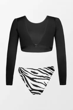 Cupshe Katrina Zebra Print Back Hook Long Sleeve Bikini 7 Cupshe Katrina Zebra Print Back Hook Long Sleeve Bikini -Deals Cupshe Store 2 c943b8e0 75de 4494 9d40 6c952fab4ed4