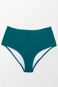 Cupshe Teal High Waisted Plus Size Bikini Bottom -Deals Cupshe Store 2 cf65778d 2ef5 4d5b bca0 e51a19aff450