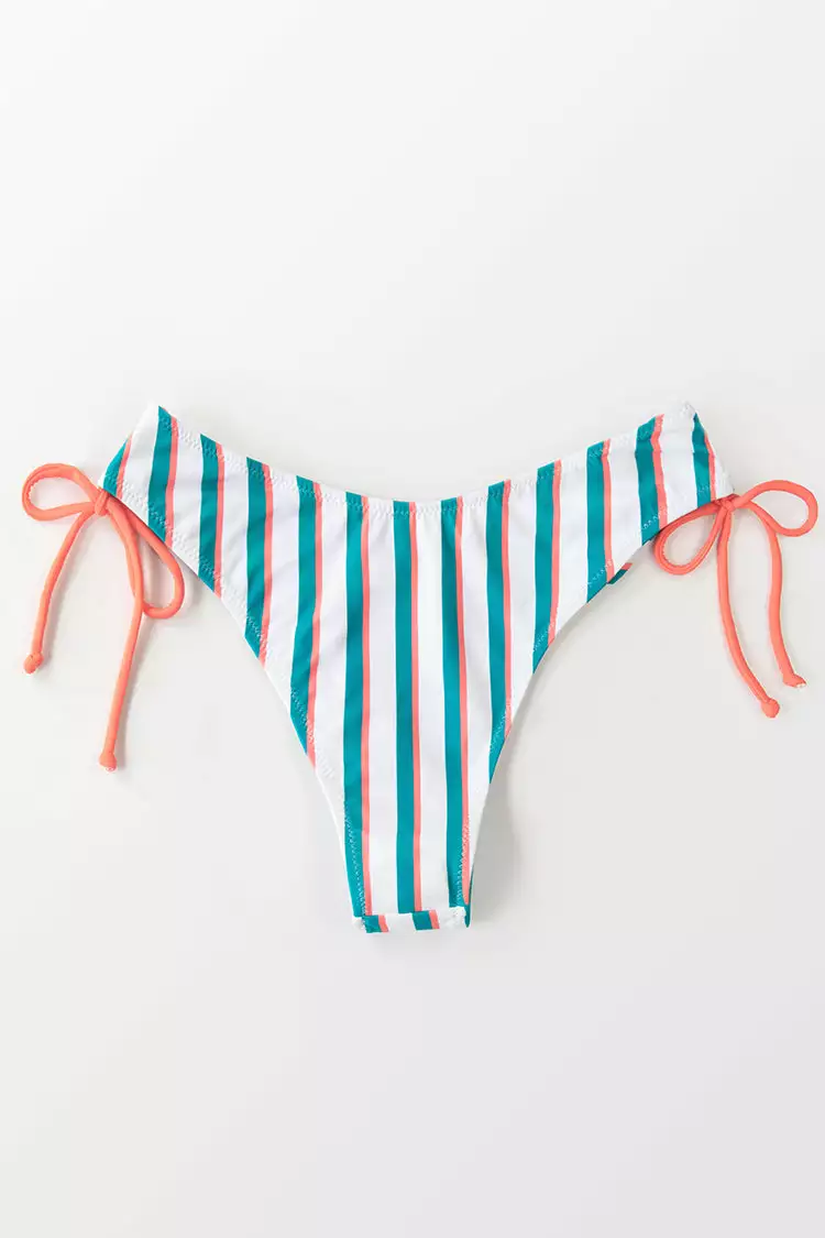 Cupshe Anika Striped Low Waisted Bikini Bottom 2 Cupshe Anika Striped Low Waisted Bikini Bottom - Image 2