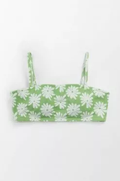 Cupshe Light Green Floral Bandeau Bikini Top 12 Cupshe Light Green Floral Bandeau Bikini Top -Deals Cupshe Store 2 dfb420f8 2bc7 45a1 9526 a36abef030ee