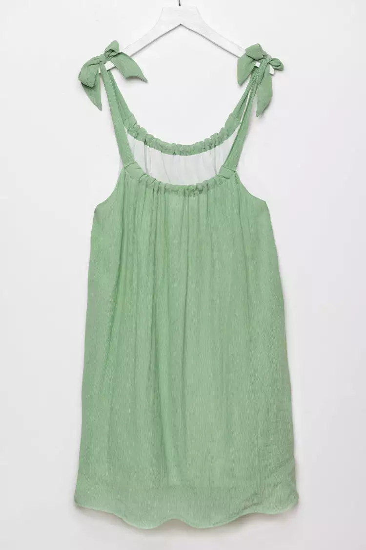 Cupshe Brinley Drawstring Tie Strap Dress 2 Cupshe Brinley Drawstring Tie Strap Dress - Image 2
