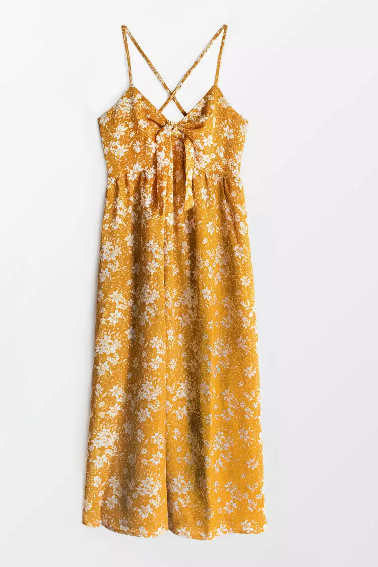 Cupshe Yellow Floral Dress 2 Cupshe Yellow Floral Dress - Image 2
