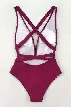 Cupshe Red Deep V-neck One Piece Swimsuit 9 Cupshe Red Deep V-neck One Piece Swimsuit -Deals Cupshe Store 2 fc13639e aae6 49f7 bab2 9e79f9205953