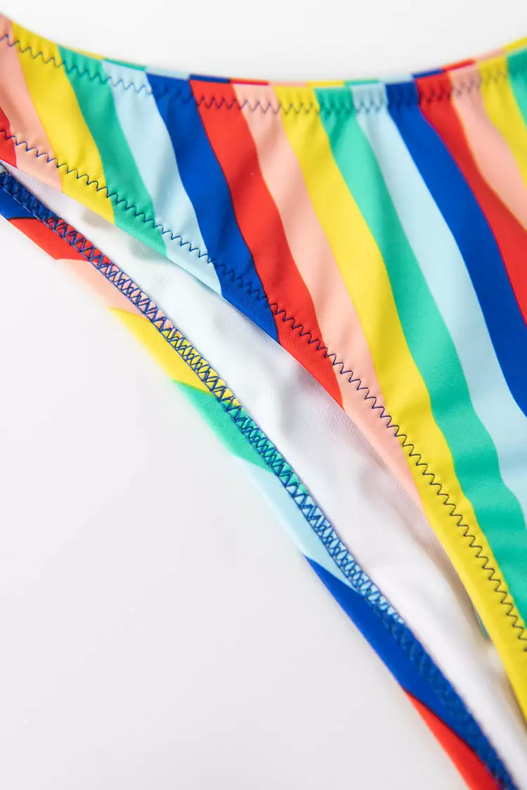 Cupshe Rainbow Strappy Bikini Bottom 7 Cupshe Rainbow Strappy Bikini Bottom - Image 7