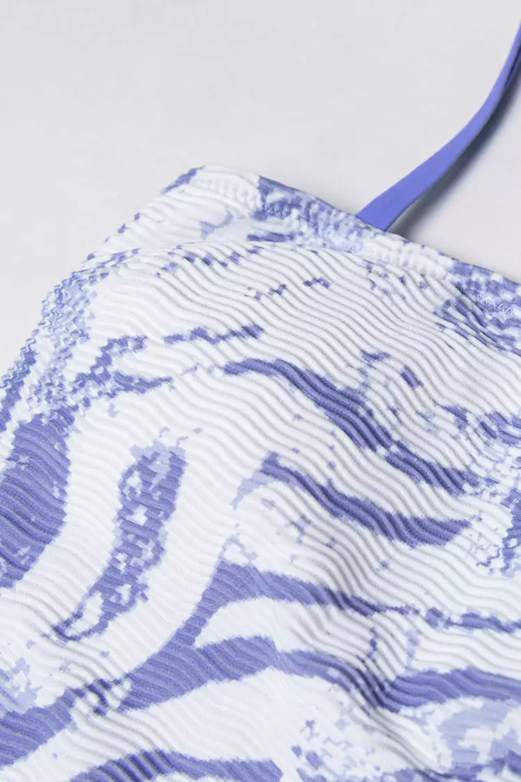 Cupshe Marilyn Snakeskin Cut-out One Piece Swimsuit 3 Cupshe Marilyn Snakeskin Cut-out One Piece Swimsuit - Image 3