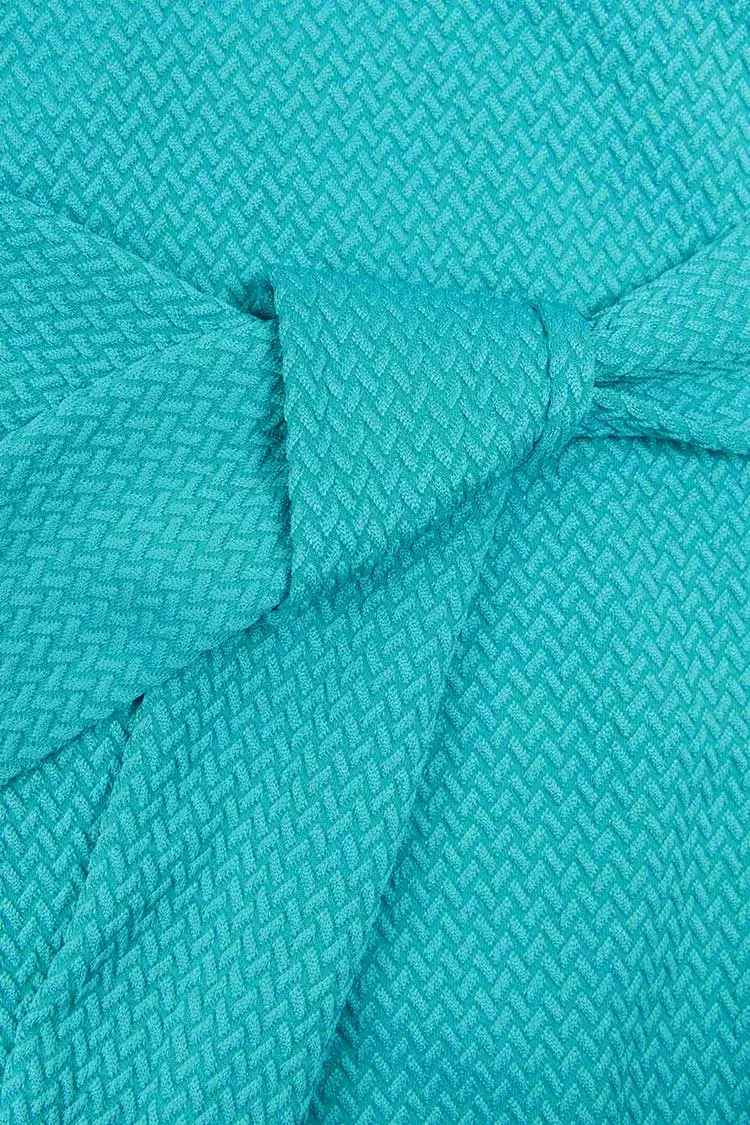 Cupshe Carlee Underwire Tie Front One Piece Swimsuit 3 Cupshe Carlee Underwire Tie Front One Piece Swimsuit - Image 3