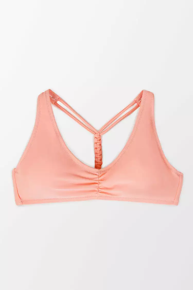 Cupshe Dayana Ruched Front Tie Back Bikini Top 3 Cupshe Dayana Ruched Front Tie Back Bikini Top - Image 3