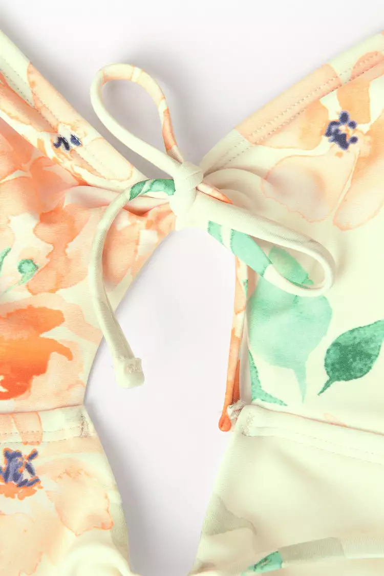 Cupshe Relaxing Flowers Tunneled Cutout One Piece Swimsuit 5 Cupshe Relaxing Flowers Tunneled Cutout One Piece Swimsuit - Image 5