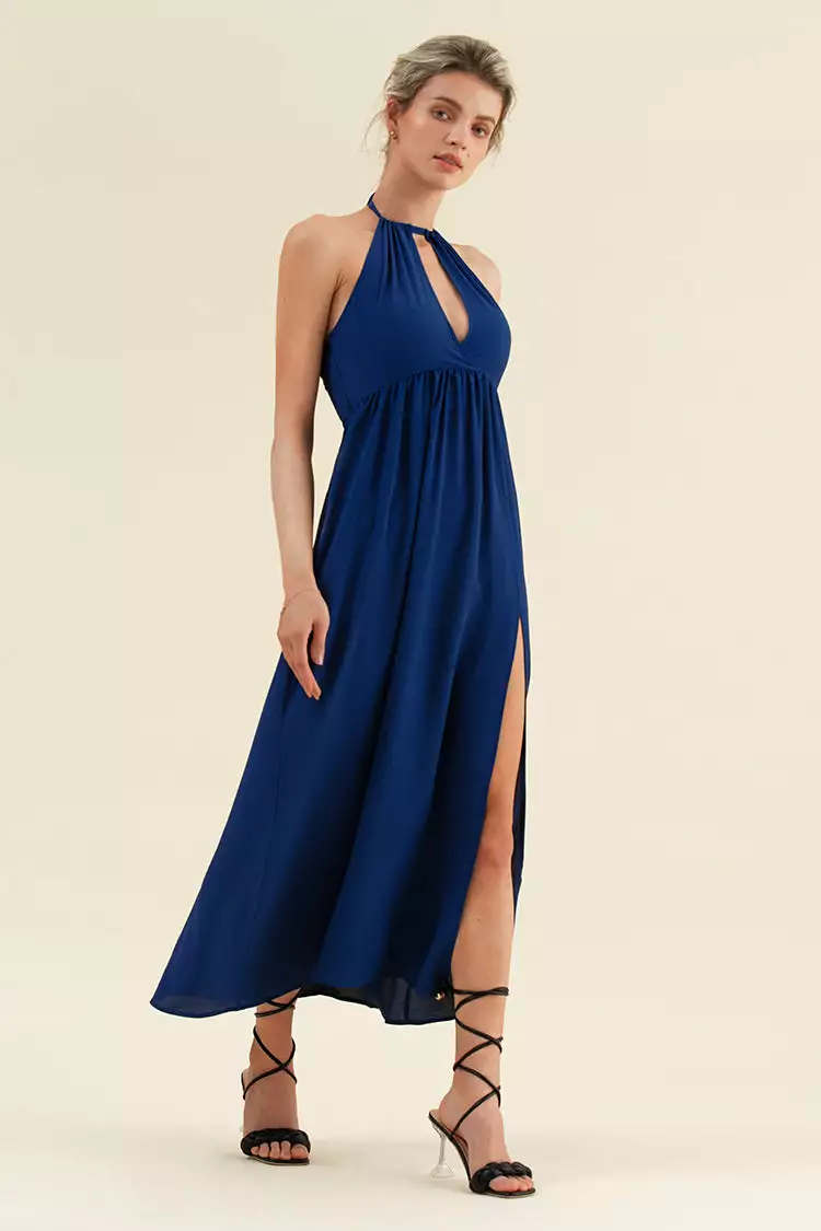 Cupshe Monserrat Cut-out Front Halter Dress 3 Cupshe Monserrat Cut-out Front Halter Dress - Image 3