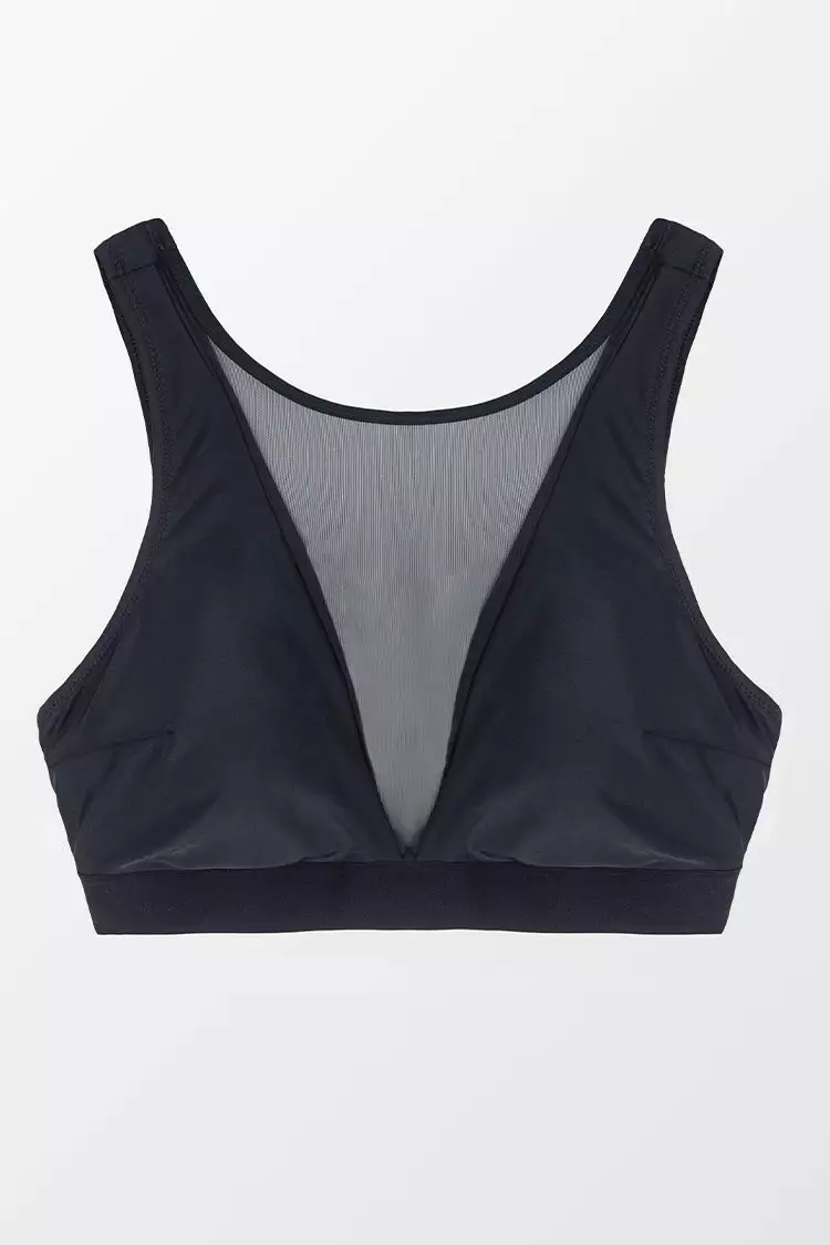 Cupshe Braelyn Mesh Insert Plus Size Bikini Top 3 Cupshe Braelyn Mesh Insert Plus Size Bikini Top - Image 3