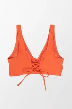 Cupshe Monroe Orange Lace-up Back Bikini Top 7 Cupshe Monroe Orange Lace-up Back Bikini Top -Deals Cupshe Store 3 273d7630 fc8c 4100 b7d0 98f4b6127353