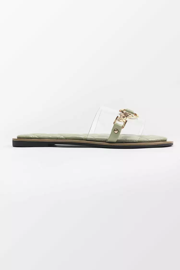 Cupshe Luxe O-ring Slide Sandals 3 Cupshe Luxe O-ring Slide Sandals - Image 3