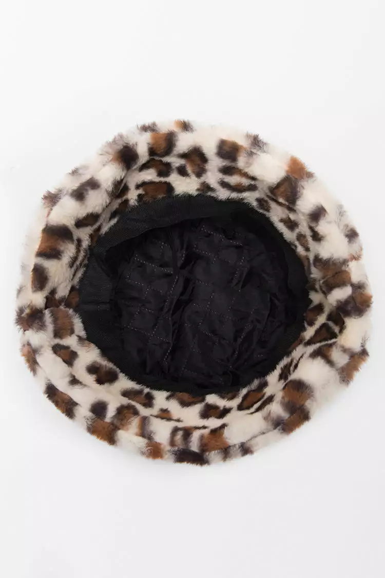 Cupshe Dynamic star Leopard Bucket Hat 3 Cupshe Dynamic star Leopard Bucket Hat - Image 3