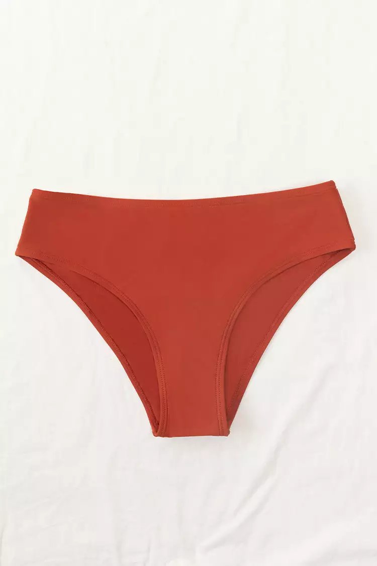 Cupshe Seaside Holiday Mid-Rise Hipster Bikini Bottom 3 Cupshe Seaside Holiday Mid-Rise Hipster Bikini Bottom - Image 3
