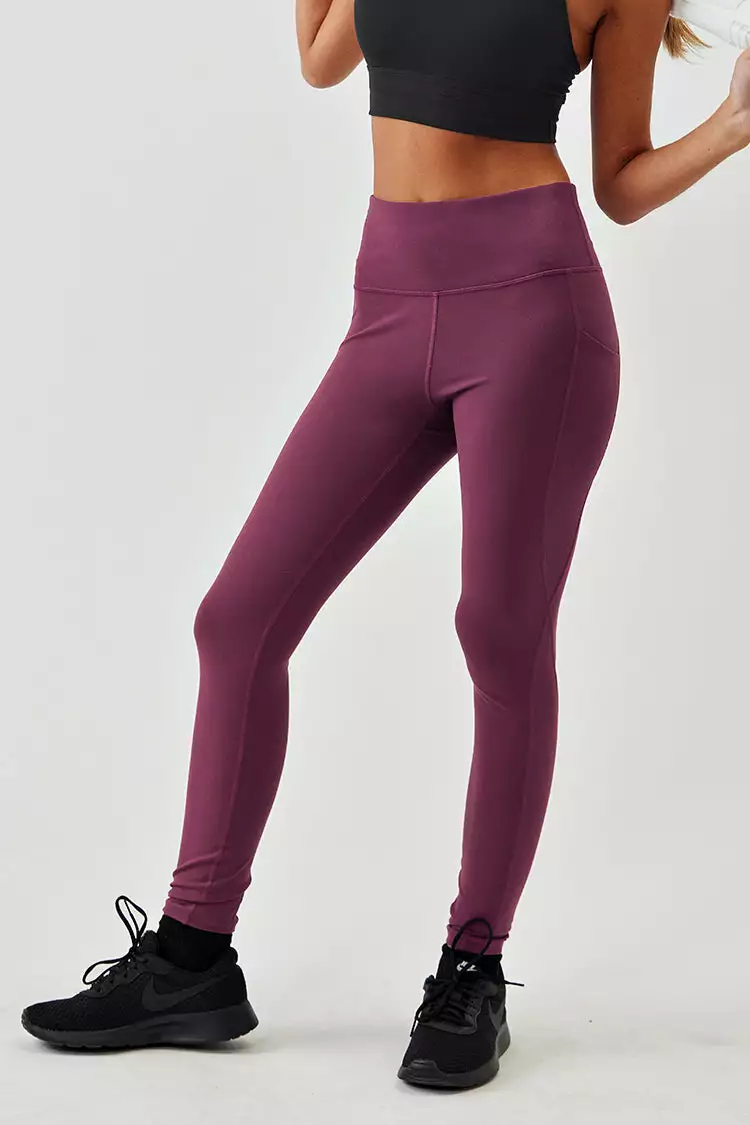 Cupshe Finn Red Slim Fit Leggings 3 Cupshe Finn Red Slim Fit Leggings - Image 3