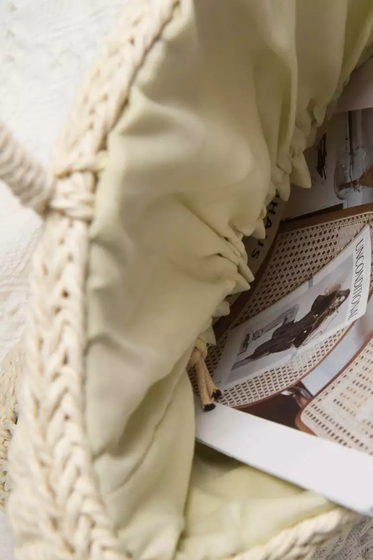 Cupshe Oceanside Braided Tote Bag 3 Cupshe Oceanside Braided Tote Bag - Image 3