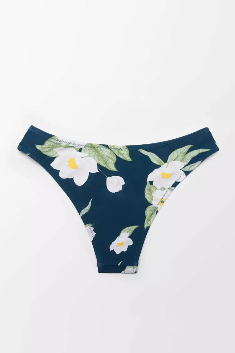 Cupshe Floral Low Waisted Bikini Bottom 4 Cupshe Floral Low Waisted Bikini Bottom - Image 4