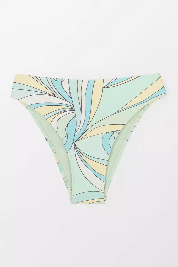 Cupshe Retro Dreaming Cheeky High Leg High Waist Bikini Bottom 3 Cupshe Retro Dreaming Cheeky High Leg High Waist Bikini Bottom - Image 3