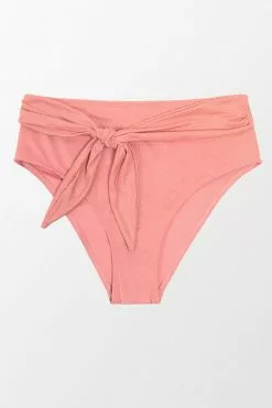Cupshe Noelia Pink Mid Waisted Belt Bikini Bottom -Deals Cupshe Store 3 442669b3 a460 46f7 ab45 c6611d387eca