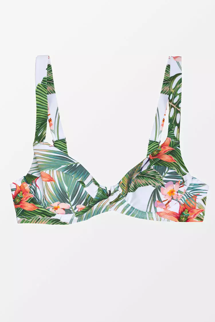 Cupshe Dylan Tropical Underwire Bikini Top 3 Cupshe Dylan Tropical Underwire Bikini Top - Image 3