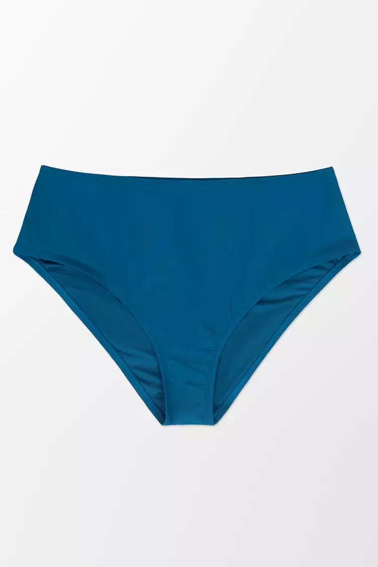 Cupshe Myra High Waisted Plus Size Bikini Bottom 3 Cupshe Myra High Waisted Plus Size Bikini Bottom - Image 3