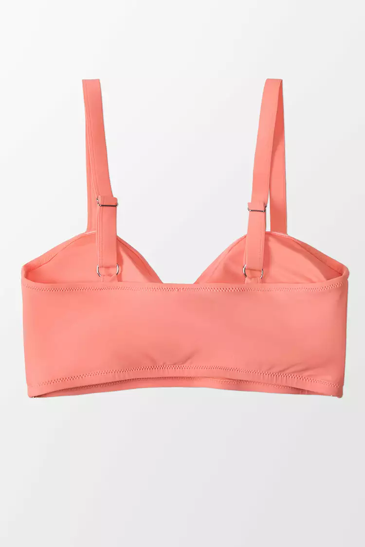 Cupshe Ana Ruched Plus Size Bikini Top 4 Cupshe Ana Ruched Plus Size Bikini Top - Image 4