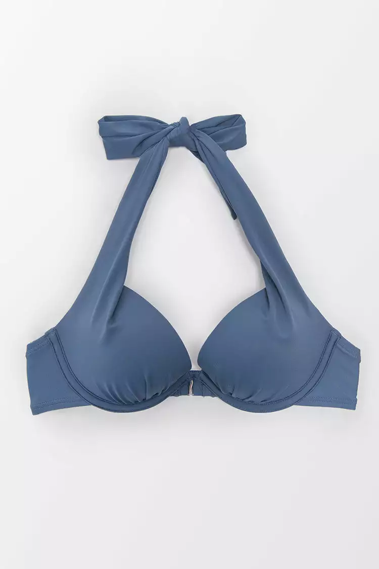 Cupshe Kirstin Underwire Halter Bikini Top 3 Cupshe Kirstin Underwire Halter Bikini Top - Image 3