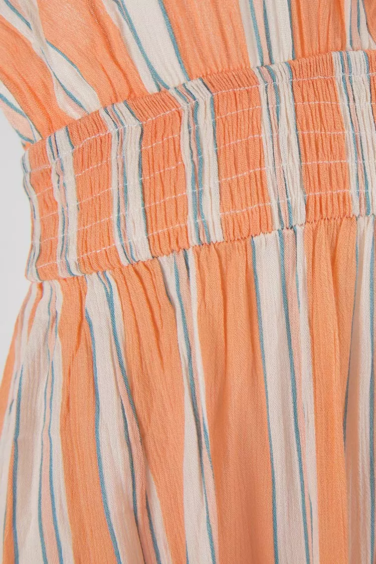 Cupshe Sunny Striped Halter Dress 5 Cupshe Sunny Striped Halter Dress - Image 5