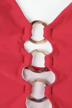 Cupshe Joyful Retro Solid Ring Front One Piece Swimsuit 9 Cupshe Joyful Retro Solid Ring Front One Piece Swimsuit -Deals Cupshe Store 3 7358512e 8fd9 46e4 888d a92a93b56c1b