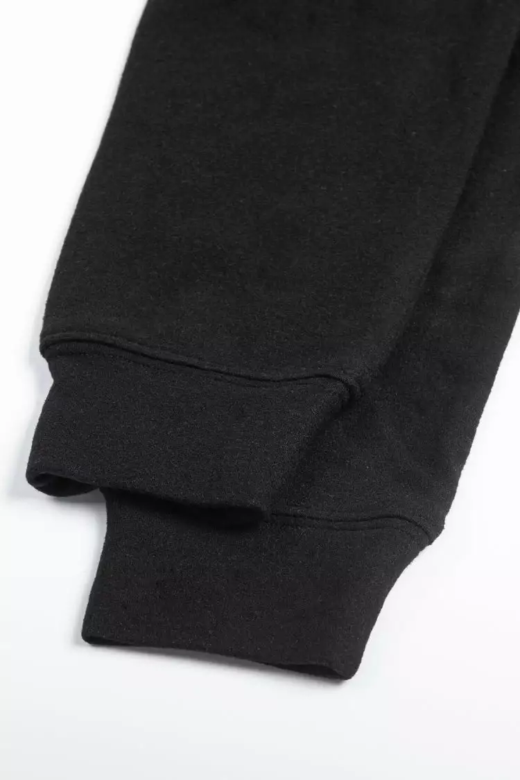 Cupshe Icon Black Cut Out Front Hoodie 5 Cupshe Icon Black Cut Out Front Hoodie - Image 5