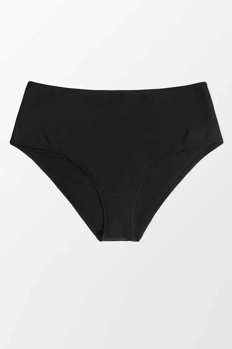 Cupshe Amiyah Black Plus Size Bikini Bottom 3 Cupshe Amiyah Black Plus Size Bikini Bottom - Image 3