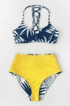 Cupshe Blue and White Leafy High Waisted Bikini 16 Cupshe Blue and White Leafy High Waisted Bikini -Deals Cupshe Store 3 7f03a42c d28e 41d1 ac2b 9fbcc91532b0
